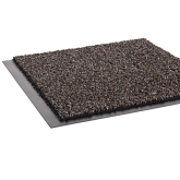 Crown Cross-Over Medium Traction Scraper/Wiper Mat 4' x 6', Brown